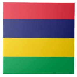 Azulejo Bandera de Mauricio