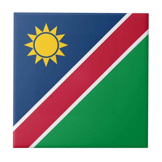 Azulejo Bandera de Namibia (Frente)