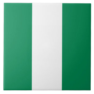 Azulejo Bandera de Nigeria