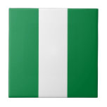 Azulejo Bandera de Nigeria<br><div class="desc">¡Un regalo ideal para todos los patriotas de su país!</div>