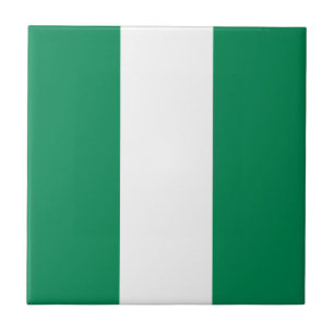 Azulejo Bandera de Nigeria