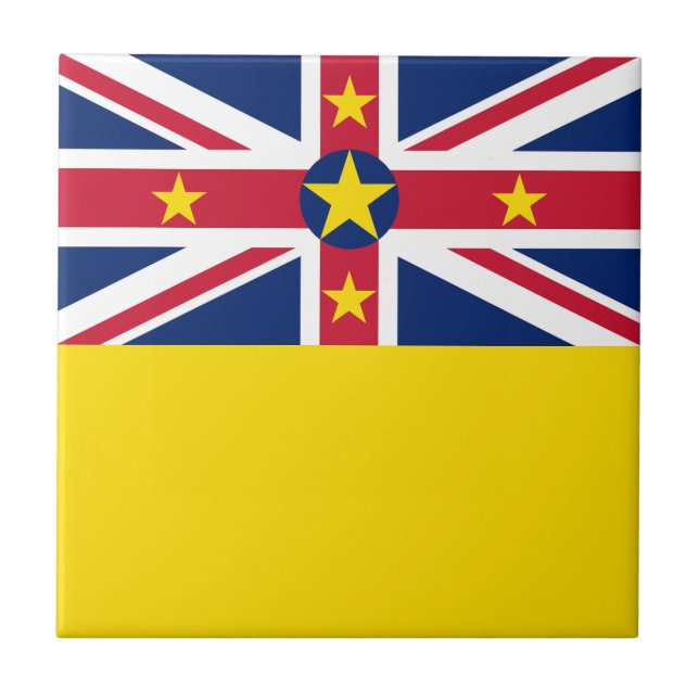 Azulejo Bandera de Niue (Frente)