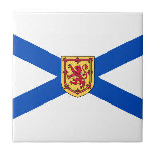 Azulejo Bandera de Nueva Escocia (provincia canadiense)