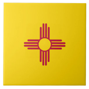 Azulejo Bandera de Nuevo México