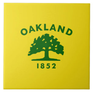 Azulejo Bandera de Oakland (California)