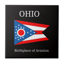 Azulejo Bandera de Ohio