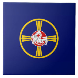 Azulejo Bandera de Omaha (Nebraska)