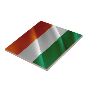 Azulejo BANDERA DE ONDA DE MARFIL zCI002, África,