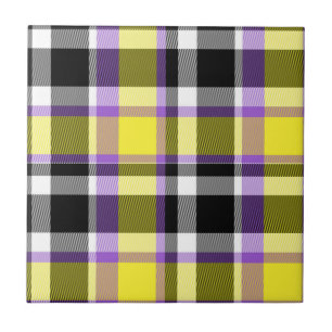 Azulejo Bandera de Orgullo Escocés Boho No Binario Quirky