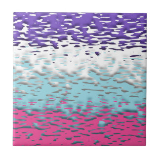 Azulejo Bandera de orgullo multissexual funky trippy ondul