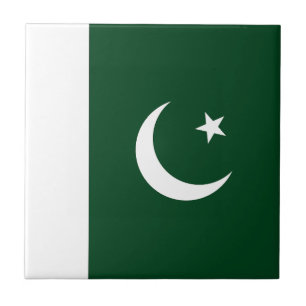 Azulejo Bandera de Pakistán