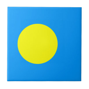 Azulejo Bandera de Palau