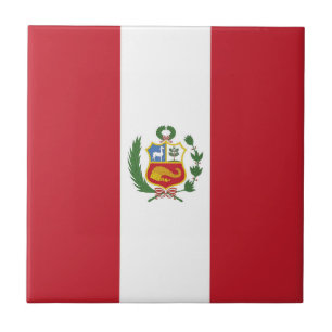 Azulejo Bandera de Perú