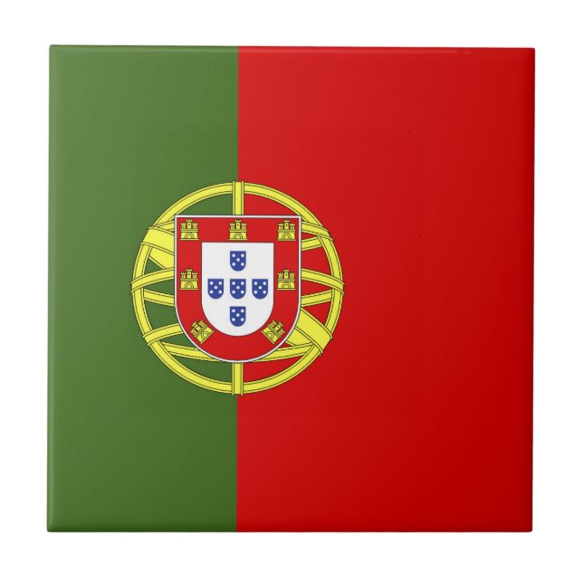 Azulejo Bandera de Portugal (Frente)