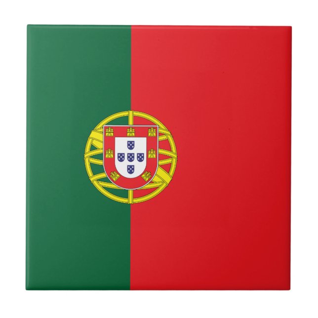 Azulejo Bandera de Portugal (Frente)