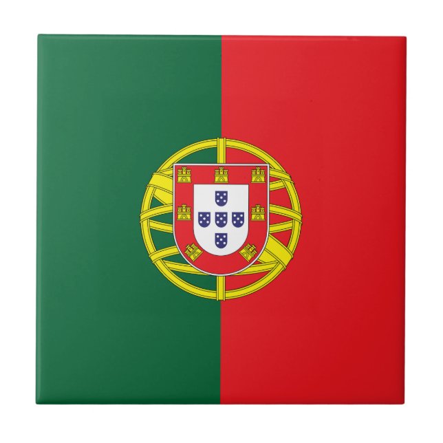 Azulejo Bandera de Portugal (Frente)