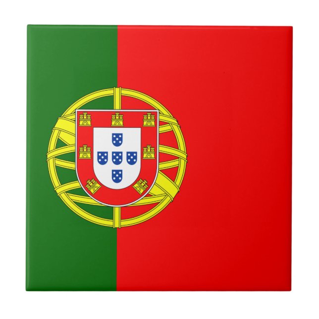 Azulejo Bandera de Portugal (Frente)