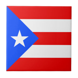 Azulejo Bandera de Puerto Rico