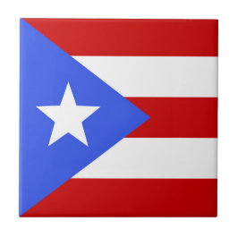 Azulejo Bandera de Puerto Rico