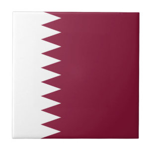 Azulejo Bandera de Qatar