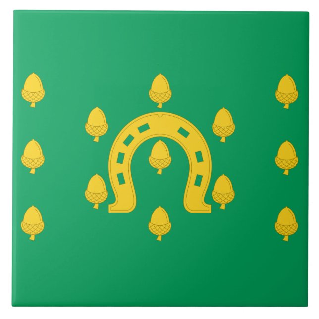 Azulejo Bandera de Rutland (condado del Reino Unido) (Frente)