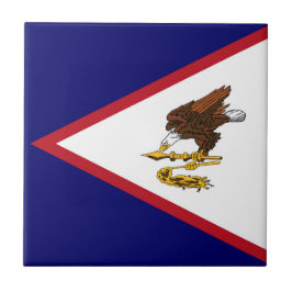 Azulejo Bandera de Samoa Americana