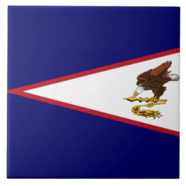 Azulejo Bandera de Samoa Americana