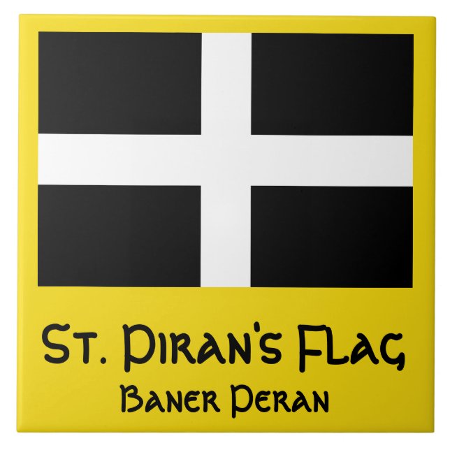 Azulejo Bandera de San Pirán (Frente)