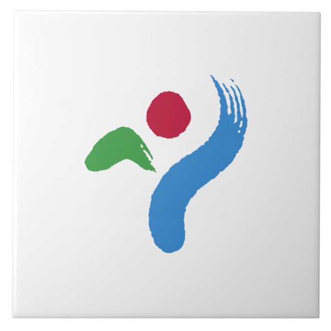 Azulejo Bandera de Seúl (Corea del Sur) (Frente)