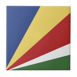 Azulejo Bandera de Seychelles