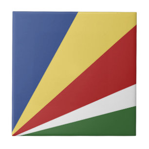 Azulejo Bandera de Seychelles