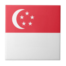 Azulejo Bandera de Singapur