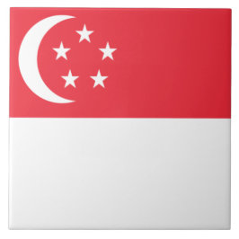 Azulejo Bandera de Singapur