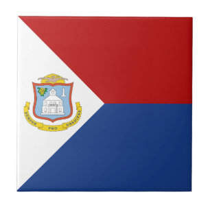 Azulejo Bandera de Sint Maarten