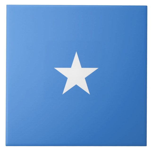 Azulejo Bandera de Somalia (Frente)