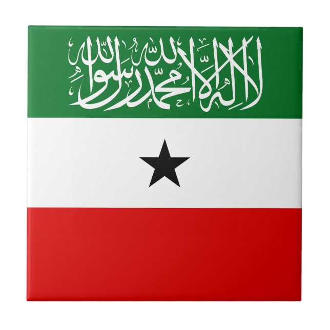Azulejo Bandera de Somalilandia (Frente)