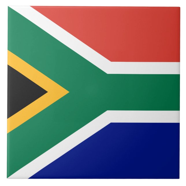 Azulejo Bandera de Sudáfrica (Frente)
