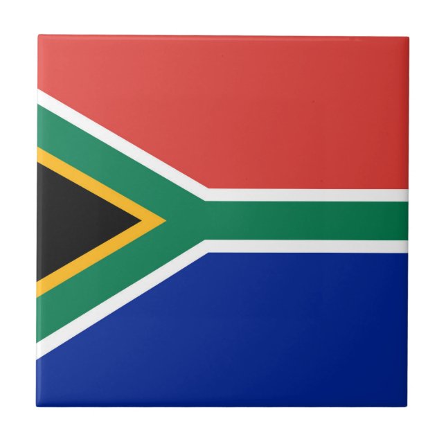 Azulejo Bandera de Sudáfrica (Frente)