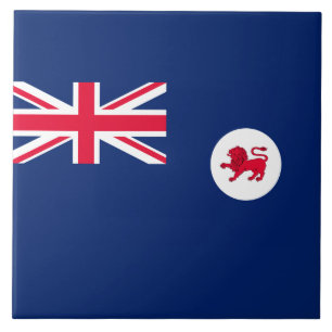Azulejo Bandera de Tasmania (Tasmania) (Estado de Australi