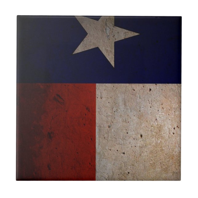 Azulejo Bandera de Texas (Frente)