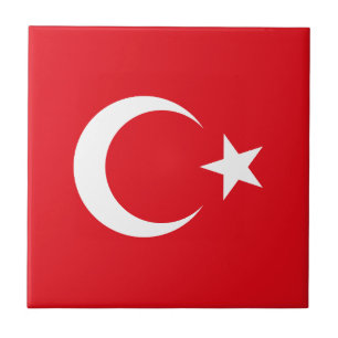Azulejo Bandera de Turquía
