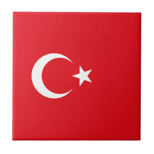 Azulejo Bandera de Turquía