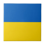 Azulejo Bandera de Ucrania<br><div class="desc">¡Un regalo ideal para todos los patriotas de su país!</div>