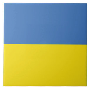 Azulejo Bandera de Ucrania, ucraniano Slava Ukraini Слава 