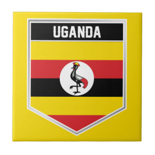Azulejo Bandera de Uganda