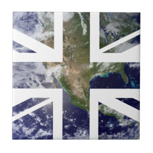Azulejo Bandera de Union Jack Británicos (Reino Unido) de