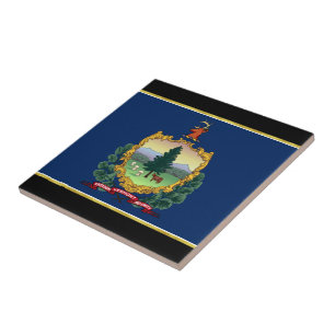 Azulejo Bandera de Vermont