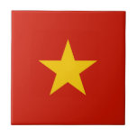 Azulejo Bandera de Vietnam<br><div class="desc">¡Un regalo ideal para todos los patriotas de su país!</div>