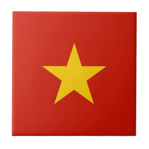 Azulejo Bandera de Vietnam