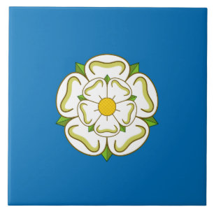 Azulejo Bandera de Yorkshire (condado de Inglés)